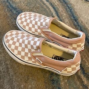 Women’s Vans slip on shoes